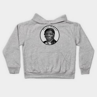 Harriet Tubman Portrait Kids Hoodie